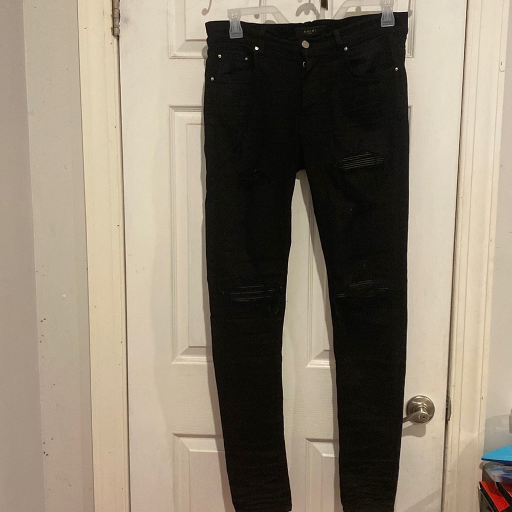 Amiri destroyed skinny jeans, men’s 32us.